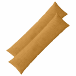Diivanipadi 2 tk ALMELO kollane 40 x 145 cm manchester