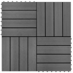Wpc plaadid 30x30 cm 11 tk 1m2 hallid