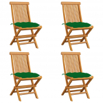 Aiatoolid roheliste istmepatjadega, 4 tk, tiikpuu