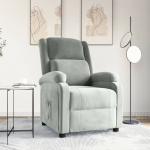 Reguleeritav tugitool, helehall, samet