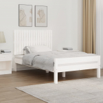 Seinale kinnitatav voodipeats, valge, 108x3x60 cm, m&auml;nnipuit