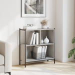 Raamatualus, hall sonoma tamm, 72 x 28 x 77,5 cm, tehispuit