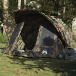 Kalastustelk 5 inimesele, kamuflaaž, veekindel