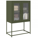 HIGHBOARD OLIVE GREEN 68X39X107 CM TERAS
