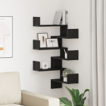 SEINARIIULID 2 TK MUST TAMME 40X40X49,5 CM TEHISPUIT