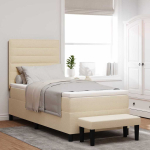 Karbi vedrumadrats madratsiga peaga cream 90 x 200 cm kangas
