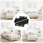 Nurgabracket 2 tk must 138,5 x 50,5 x 16 mm raud
