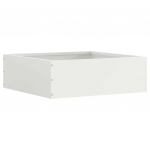 Murupiire valge 40 x 40 x 13 cm teras