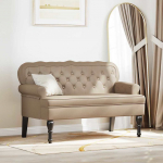 Chesterfieldi pink cappuccino 119,5 x 64,5 x 75 cm kunstnahk