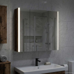 Vannitoa peeglikapp Vana puit 63,5 x 15,5 x 60,5 cm Tehispuit