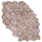 Mosaiik Tellised Punane 30 x 30 cm Marmor