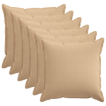 Diivanipadi 6 tk HOUTEN kreemjas 60 x 60 cm kunstlinen