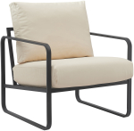Lounge-tool Manea tehisnahk, kreem