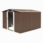 Aiakuur 257 x 298 x 178 cm metallist, pruun