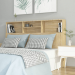 Voodipeatsi kapp Sonoma tamm 160x19x103,5 cm