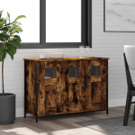 Puhvetkapp, suitsutatud tamm, 100 x 35 x 70 cm tehispuit