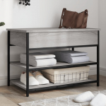 Jalatsipink, hall sonoma tamm, 70 x 42,5 x 50 cm, tehispuit