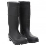 Kummikud, must, suurus 45, pvc