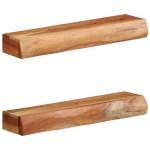 Seinariiulid 2 tk, 60x17x8 cm, toekas akaatsiapuit