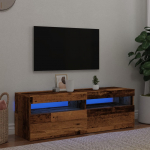 Telerialus LEDiga, vana puit, 120x35x40 cm, tehispuit
