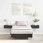 VOODIRAAM ILMA MADRATSITA, MUST, 100 X 200 CM, TEHISPUIT