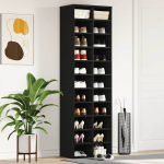 KINGAKAPP MUST TAMM 54X34X183 CM ENGINEERED WOOD