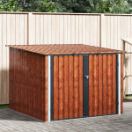 Jalgratta kuur 3 tk pruun 215 x 206 x 157 cm metall
