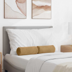 Padjad 2 tk pruun &oslash; 15 x 40 cm korter kangas