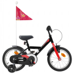 Laste Bike 12 Tolli 2-4 aastat vana Must