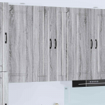 K&ouml;&ouml;gikapp hall sonoma 60 x 31 x 100 cm tehispuit