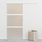 L&uuml;kanduks, pehmed piirajad, esg-klaas ja alumiinium 90 x 205 cm