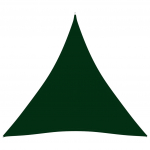 P&auml;ikesepuri, oxford-kangast, kolmnurkne, 4x4x4 m, tumeroheline