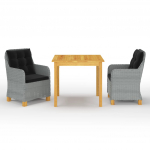3-osaline aiam&ouml;&ouml;bli komplekt, helehall