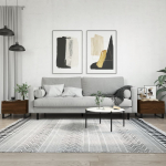 Diivanilaud 2tk, pruun tamm, 50 x 46 x 35cm, tehispuit