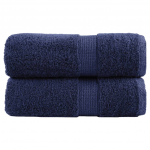 Premium-klassi pesur&auml;tikud SOLUND 2 tk tumesinine 30 x 30 cm 600 g/m&sup2;