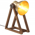 Laualamp, 25 w, antiik, messing, 30 x 17 x 40 cm, e27