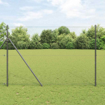 Aed koos postidega hall 1.5 x 10 m pvc kaetud teras