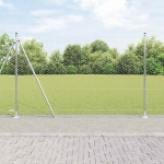 Aed koos postidega h&otilde;bedane 1.6 x 10 m pvc kaetud teras