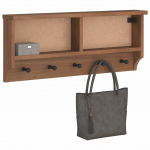 Seinale paigaldatav nagi sandnes 87x12x35 cm t&auml;ispuidust m&auml;nd