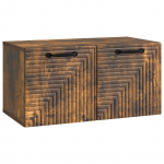 Rippuv TV kapp Suitsutatud tamm 59,5 x 31 x 30 cm Tehispuit