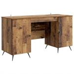 Laud riiuliga uksega Vana puit 142,5 x 50 x 75 cm Tehispuit