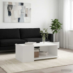 Kohvilaud Valge 90 x 50 x 33 cm Tehispuit