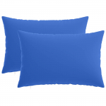 Diivanipadi 2 pcs HEERLEN Kuninglik sinine 30 x 50 cm Pol&uuml;ester