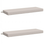 2-osaline Padi Pinkidele SOEST 2 tk 100% Pol&uuml;ester Valge