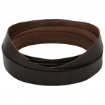 Nahk Rihm Tume pruun 200 x 3,5 cm Nahk