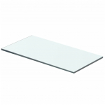 Klaasist riiuliplaat 40 x 15 cm l&auml;bipaistev