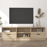 Telerikapp, sonoma tamm, 150x33,5x45 cm, tehispuit
