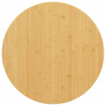 Lauaplaat &oslash;60x2,5 cm bambusest
