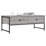 Diivanilaud, hall sonoma tamm, 101 x 49 x 39,5cm, tehispuit