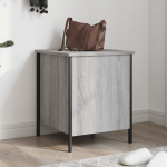 Hoiupink, hall sonoma tamm, 40 x 42,5 x 50 cm, tehispuit